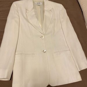 Liz Claiborne cream colored blazer